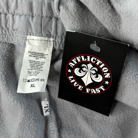 Affliction Men’s Standard Sweatshorts - XL / 2XL - NWT - Picture 10 of 10